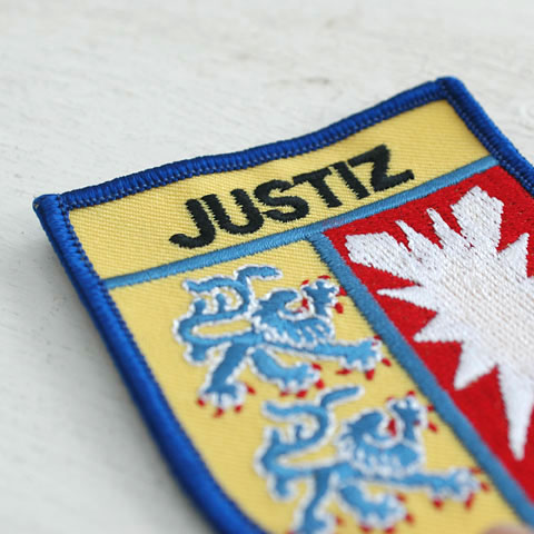 Landeswappen Schleswig Holstein Stickemblem Dienstbekleidung