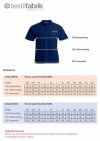 Masstabelle Justiz-Polo-Shirt NRW Bewernick B5703 B5700 Foto Masstabelle Justiz-Polo-Shirt NRW Bewernick B5703 B5700 Foto