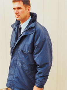 Funktionswetterjacke Sachsen-Anhalt blau