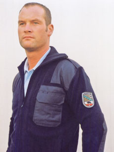 Artikel 103600 Strickjacke Sachsen-Anhalt blau