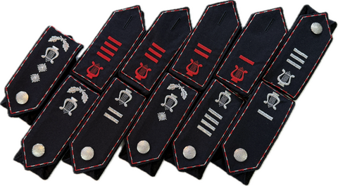 Feuerwehrmusiker Niedersachsen Schulterklappen Feuerwehrmusiker Niedersachsen Schulterklappen